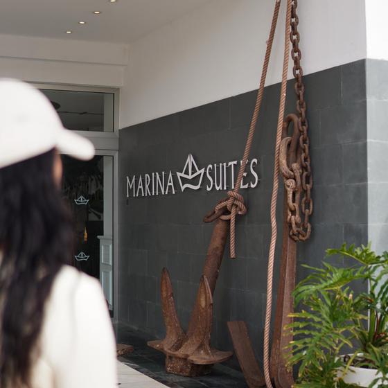 Entrada Marina Suites Canarias Entrada Marina Suites Canarias